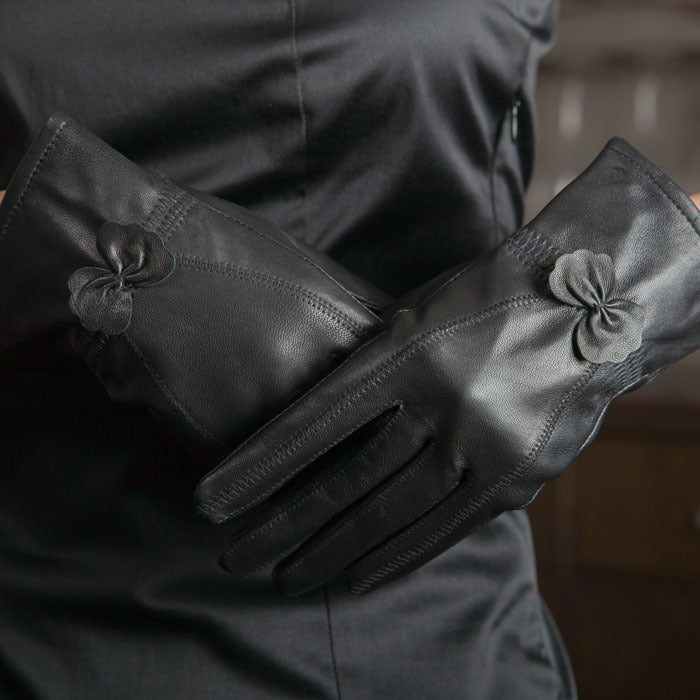 Butterfly Korean style split finger women gloves