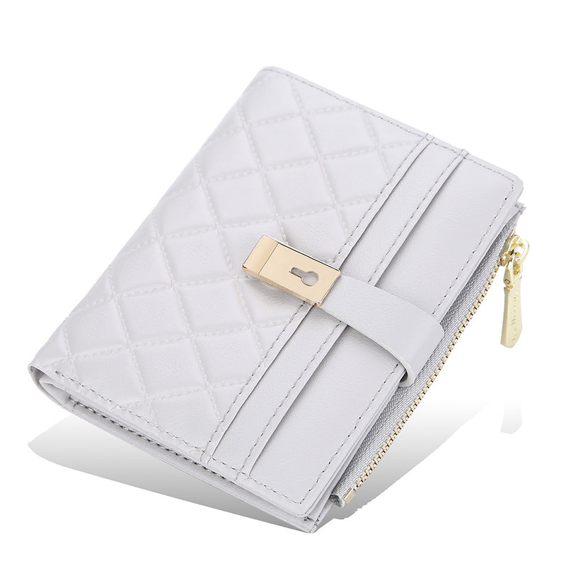 Purse Women's Short Omnibus Multi-card Wallet Zipper Wallet