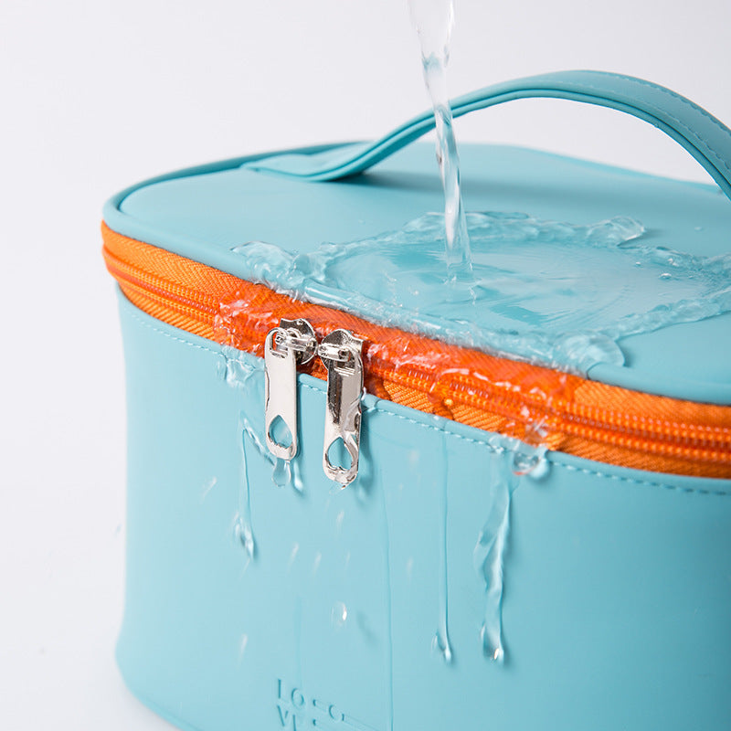 Color waterproof cosmetic bag