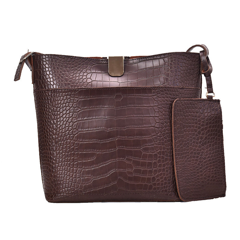 One shoulder Bucket Bag
