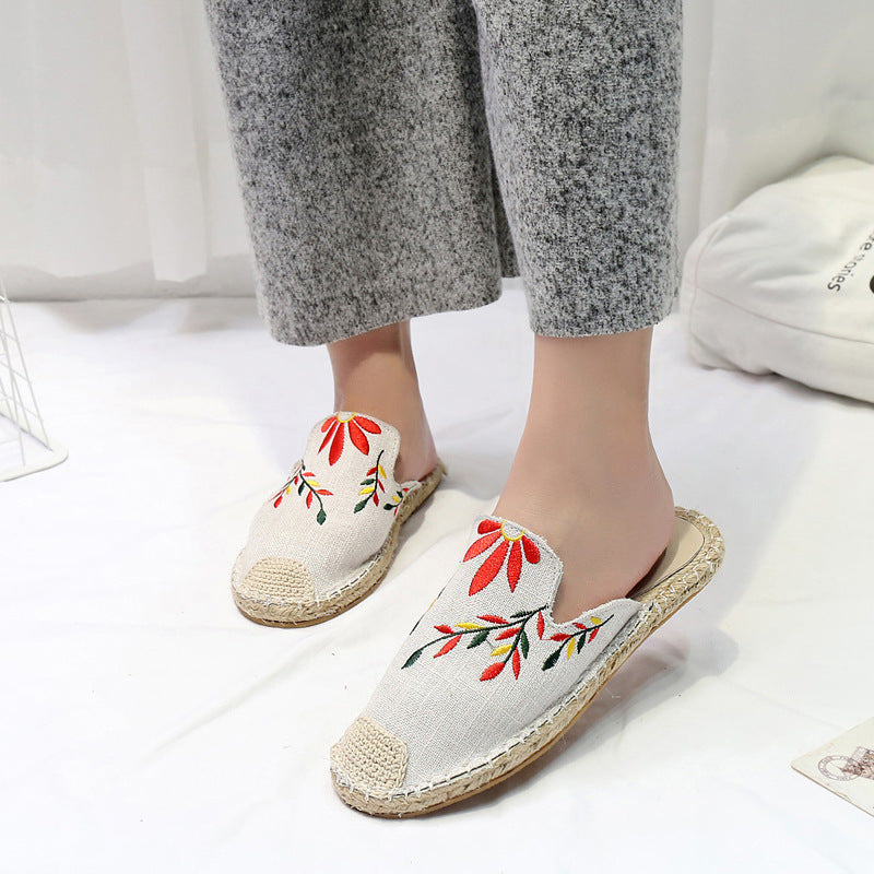Half slippers women's lazy mules