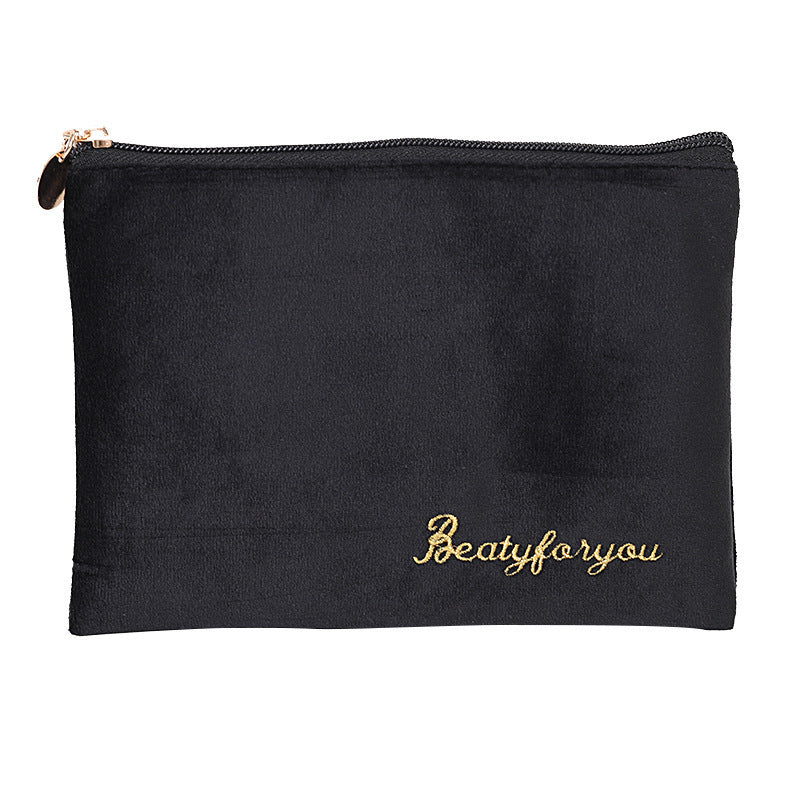 Velvet Cloth Cosmetic Bag Portable Cosmetic Storage Bag
