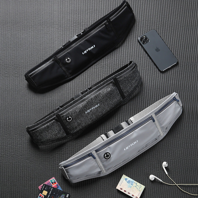 Sports Waist Bag Men's Running Device Mobile Phone Waist Bag Invisible Ultra-Thin Multifunctional Waistband Women's Outdoor