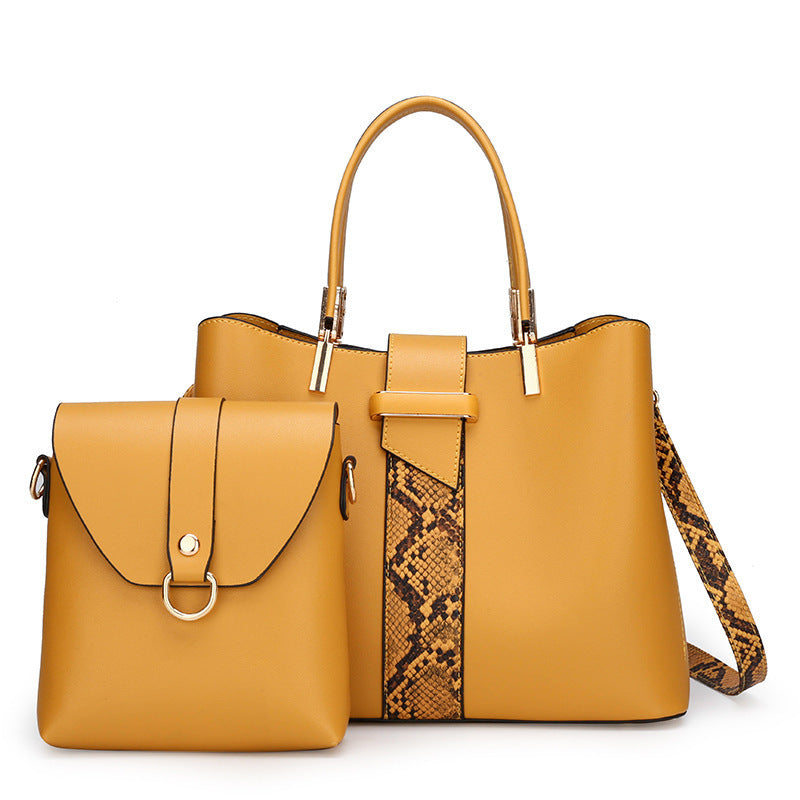 Two-piece Picture-mother Bag Large-capacity Single-handle Shoulder Bag