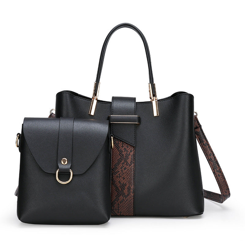 Two-piece Picture-mother Bag Large-capacity Single-handle Shoulder Bag