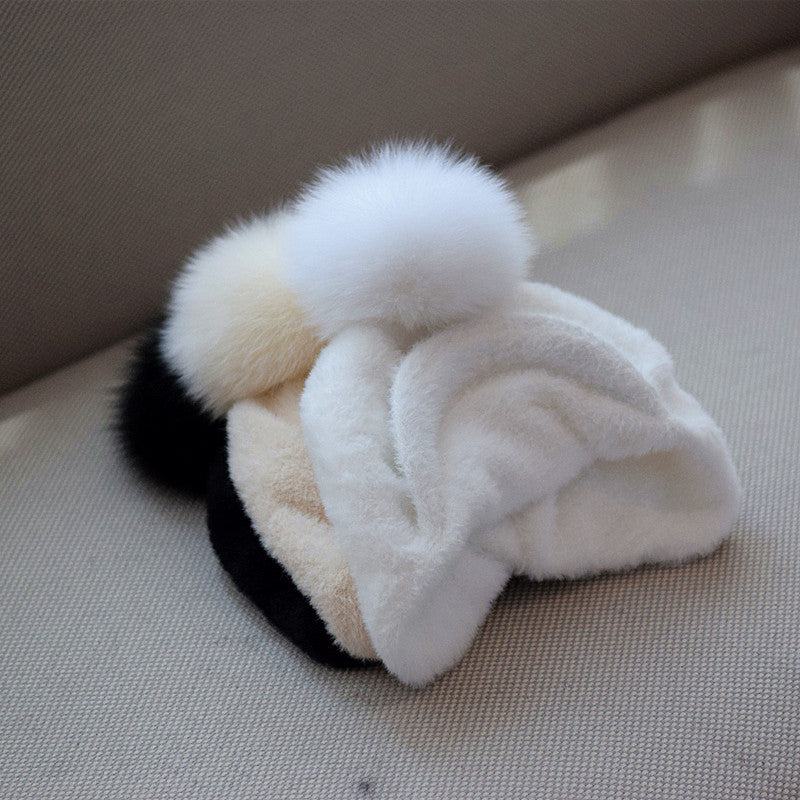 Ushanka Female Earflaps Warm Pilot Hat Riding