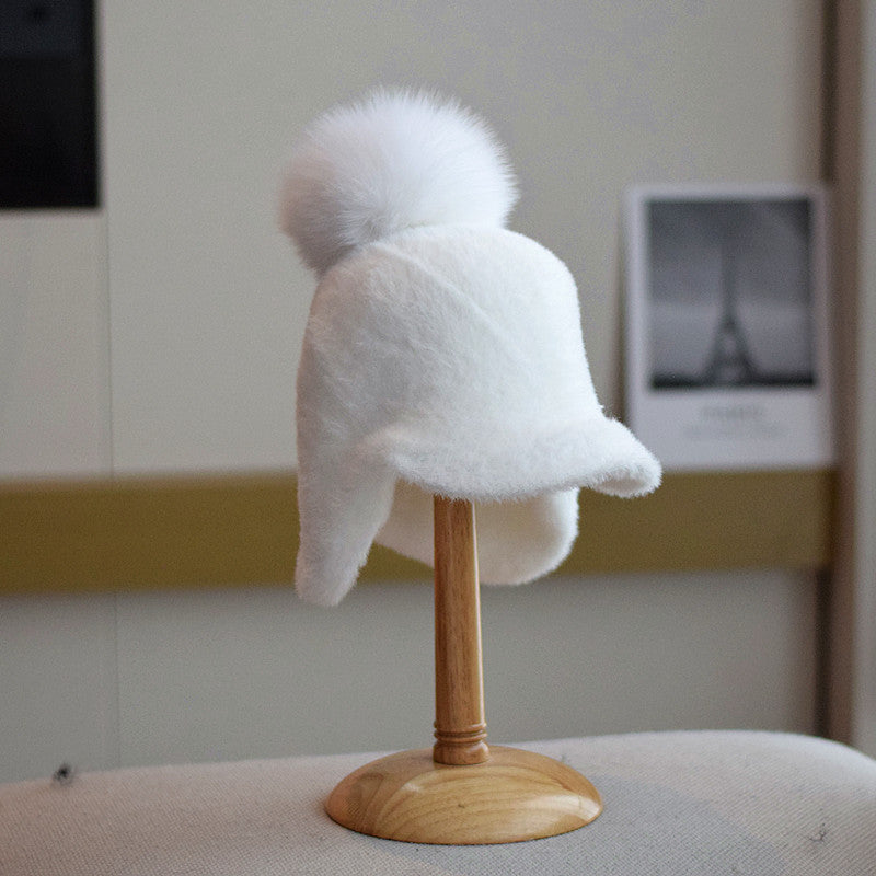 Ushanka Female Earflaps Warm Pilot Hat Riding