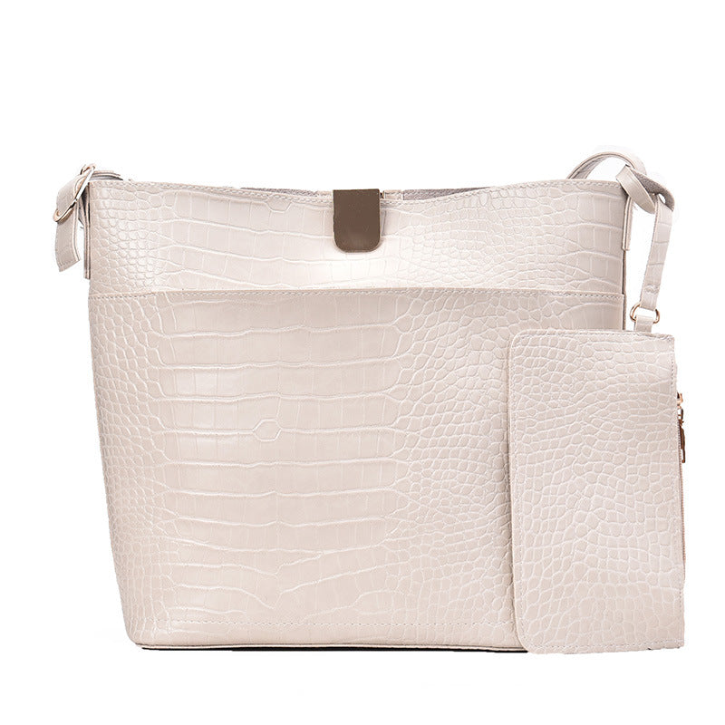 One shoulder Bucket Bag
