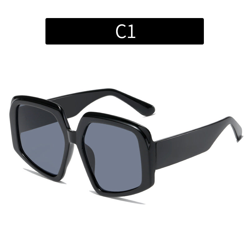 Personality Colorful Trend Sunglasses Women European And America