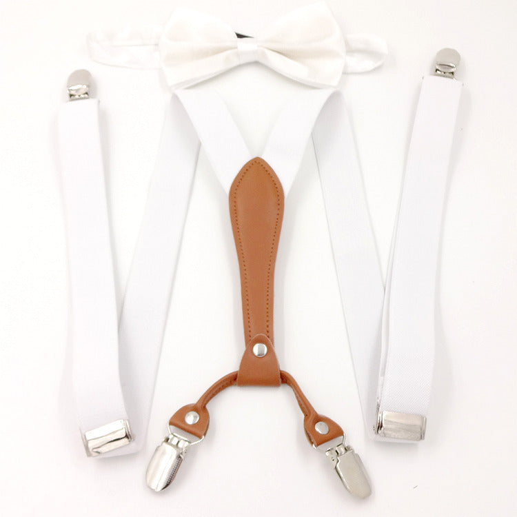 Teenager 2.5cm Candy Color Suspenders Ladies