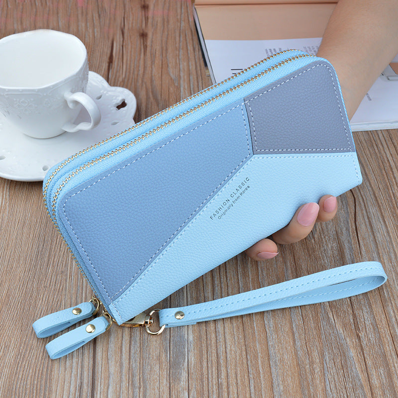 Women's purse long zipper
