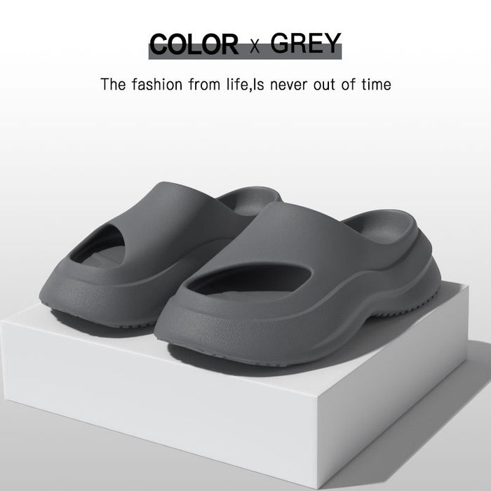 Garden Clogs Shoes Thick Heel Slippers Fashion Slip-on Indoor And Outdoor Slippers Women Men