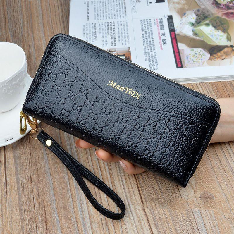 Women's purse long zipper