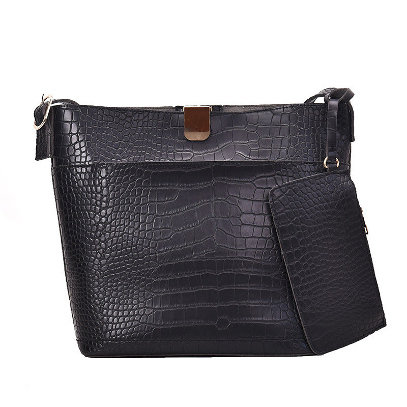 One shoulder Bucket Bag