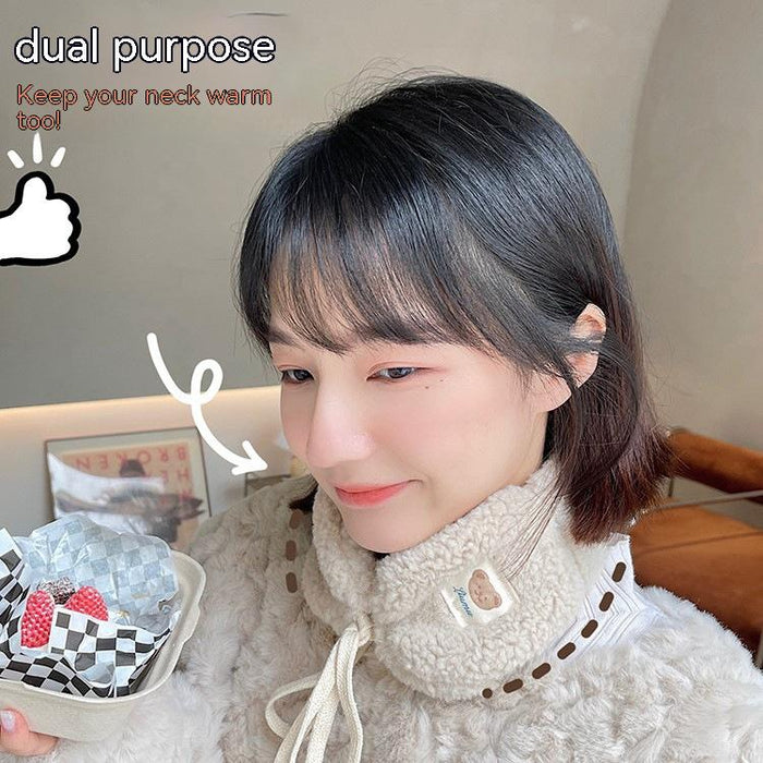 Winter Warm And Cute Bear Earmuffs
