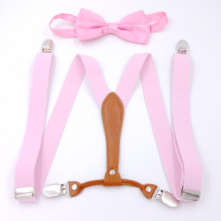 Teenager 2.5cm Candy Color Suspenders Ladies