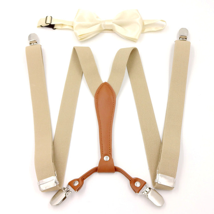 Teenager 2.5cm Candy Color Suspenders Ladies
