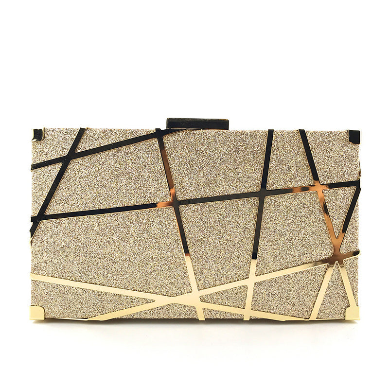 Luxury Handbags Bag Women Party Chain Glitter Gold Wedding Clutches Shoulder Bag