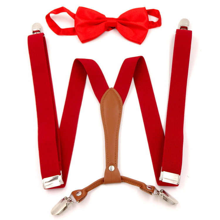Teenager 2.5cm Candy Color Suspenders Ladies