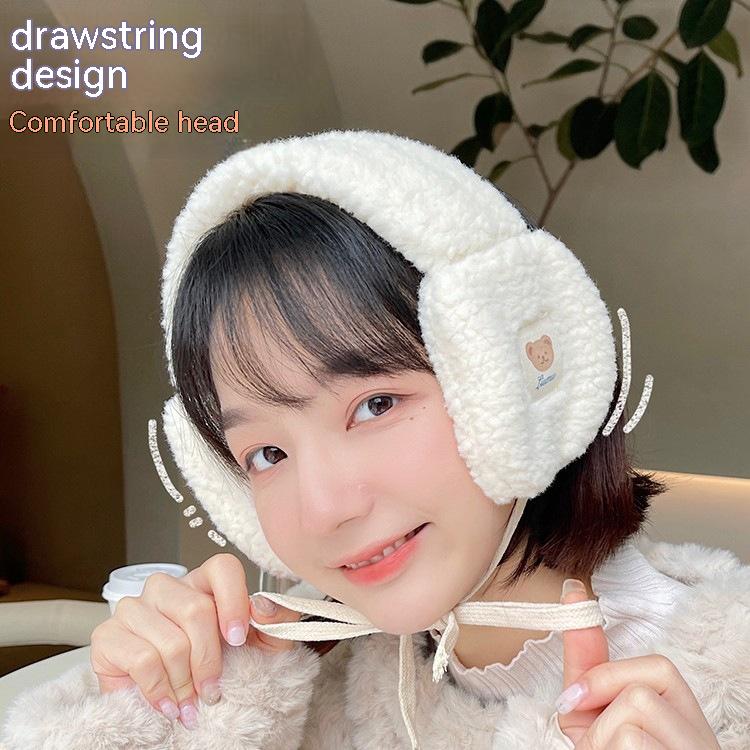 Winter Warm And Cute Bear Earmuffs