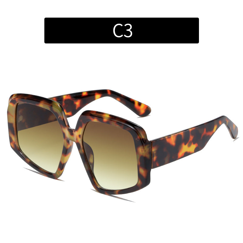 Personality Colorful Trend Sunglasses Women European And America
