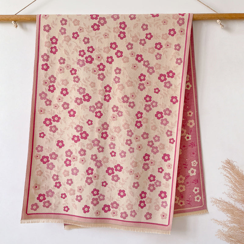 Artificial Cashmere Scarf Women's Korean Fashion