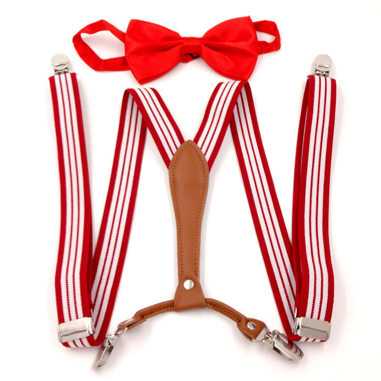 Teenager 2.5cm Candy Color Suspenders Ladies