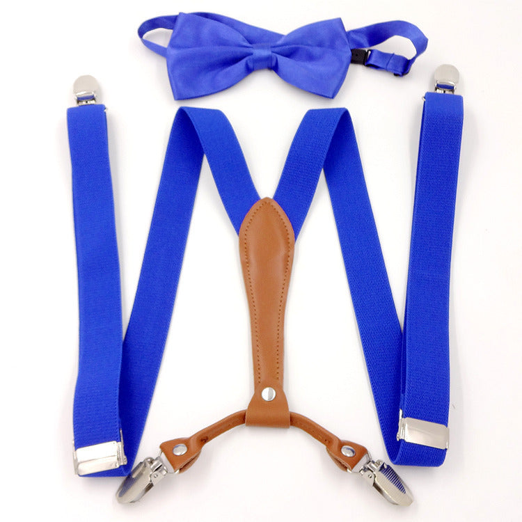 Teenager 2.5cm Candy Color Suspenders Ladies