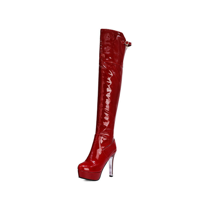 Women's Sexy Over-knee Elastic Boots