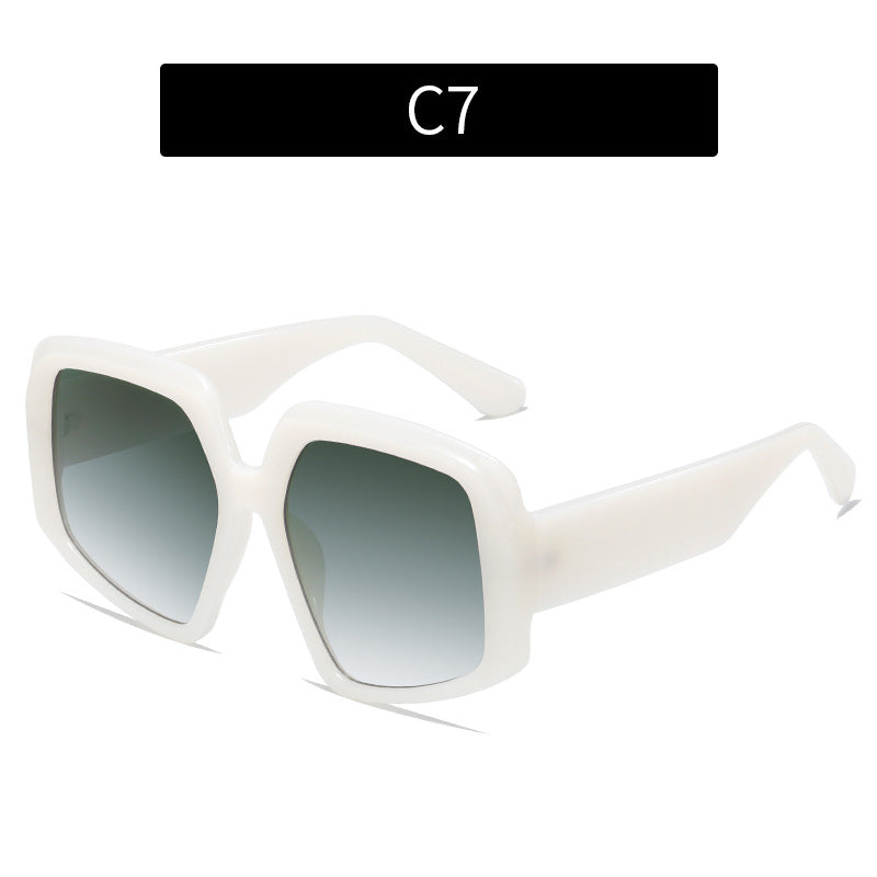 Personality Colorful Trend Sunglasses Women European And America